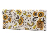 Bi-fold Clutch - Geometric flower