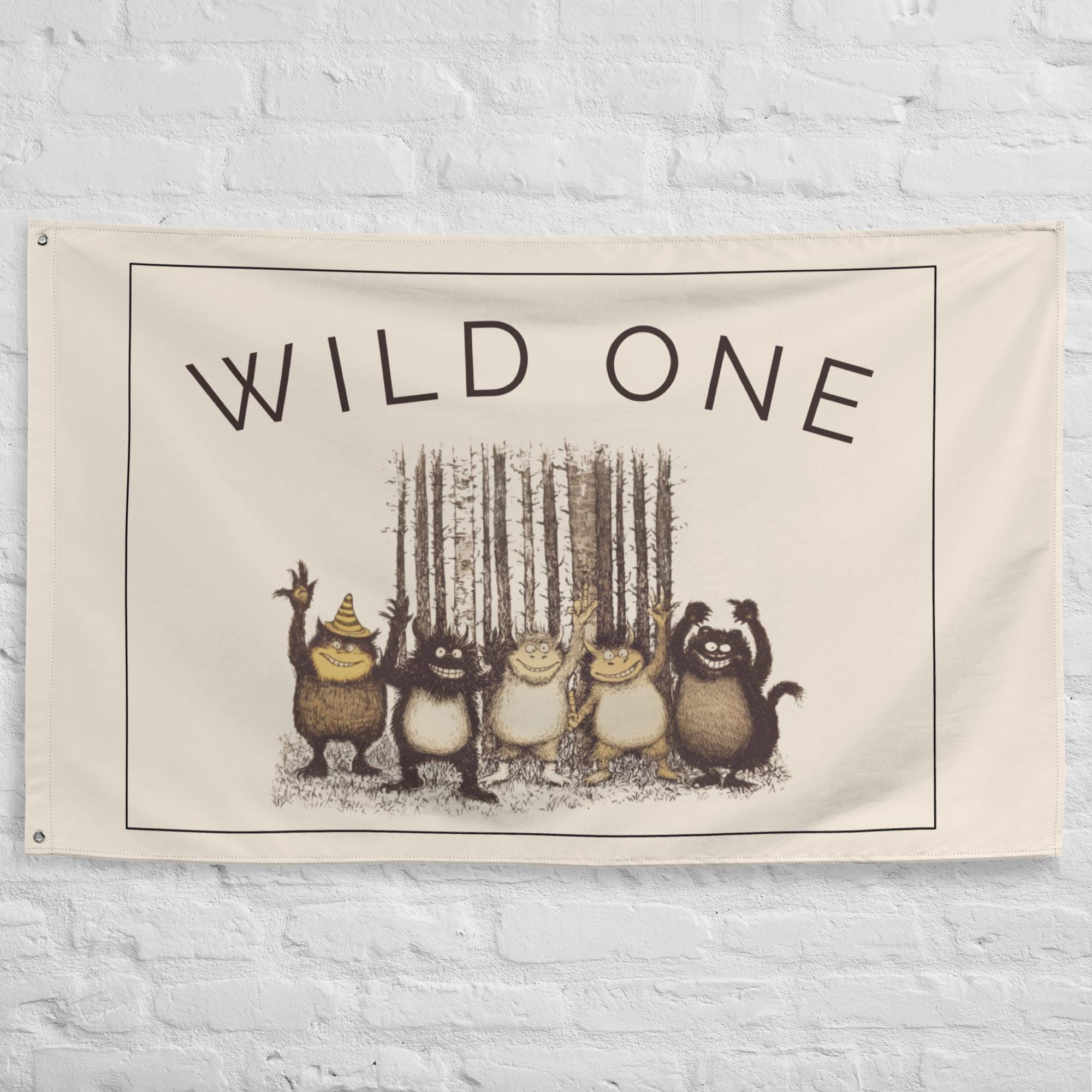 Wild One Birthday Banner: Gender Neutral Party Decor