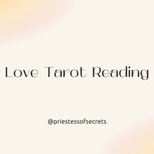 Lectura de tarot del amor - Lectura de tarot de 3 cartas - Lectura de tarot para predecir relaciones - Afirmación positiva