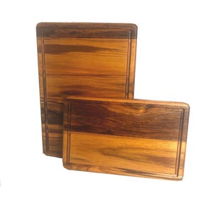 Teak Wood Cutting Board, Barbeque, Meat, Grilling, Gift