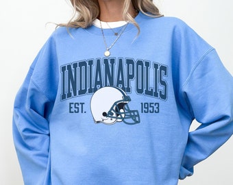 Indianapolis Football Sweatshirt, Trendy Indianapolis Football Fan Shirt, Indianapolis Game Day Shirt, Indianapolis Shirt