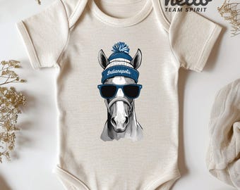 Cute Indianapolis Onesie, Football Toddler Colt Shirt, Kid Game Day T-Shirt, Funny Indianapolis Tee, Infant Colt Bodysuit, Baby Game Apparel