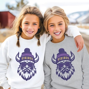 Youth Minnesota Football Sweatshirt, Trendy Minnesota Football Fan Shirt, Minnesota Game Day Shirt, Trendy MN Sweatshirt
