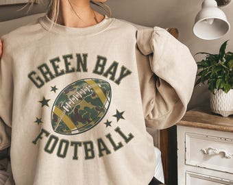 Green Bay Football Sweatshirt, Trendy Green Bay Football Fan Shirts, Green Bay Game Day Shirt, Green Bay Hoodie