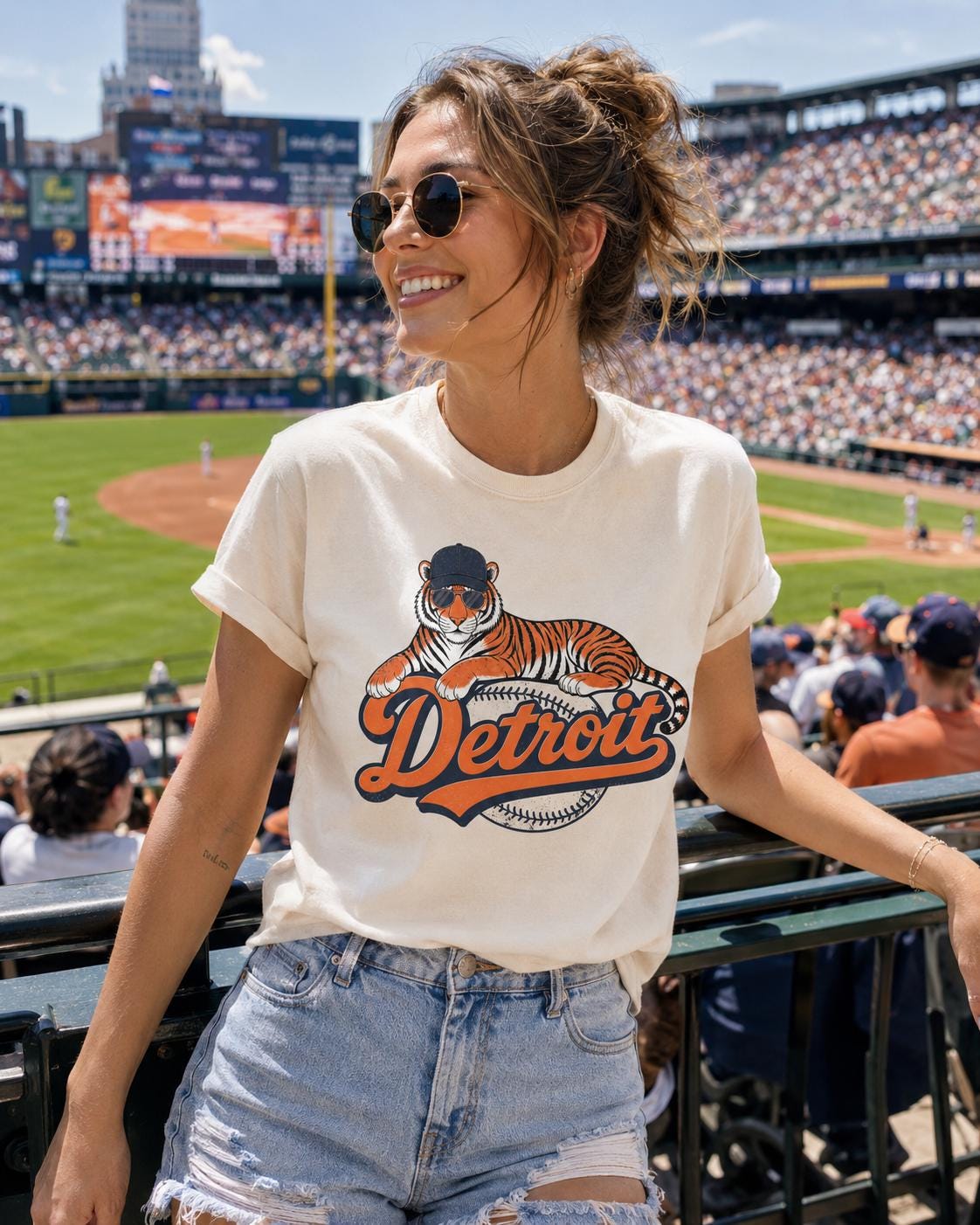 Vintage Detroit Tigers Shirt - Etsy