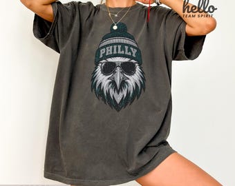 Philly shirt, Philadelphia tshirt, Philadelphia Fan shirts, Philly Sports Gifts, Eagle Mascot Sweatshirt, Philly Gift, Football Shirt HTS143