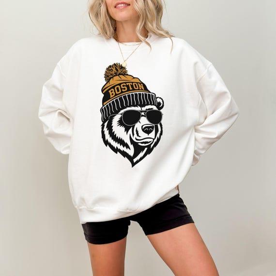 Boston Hockey Shirt, Hockey Gameday Shirt, Boston Hockey Apparel, Bruin Sports Apparel, Retro Bruin Hockey Gift, Fan Gift