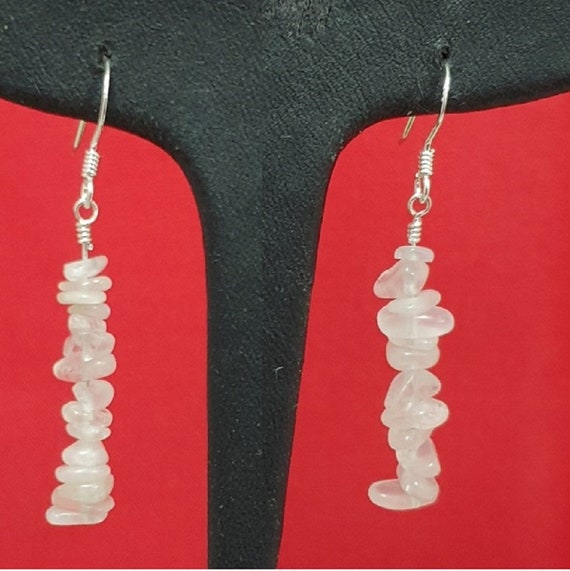 Orecchini A Cerchio Vintage In Argento 925 Con Pietra Di Luna – Taglio A Cuore O Quadrato, Gioiello Ossidato, Regalo Donna