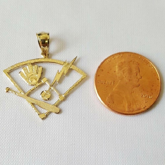 Pendentif en argent sterling 925 massif en forme de gant et