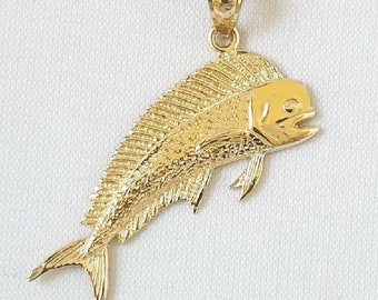 Collier Zodiaque Poisson Doré PHEBUS Homme en Acier