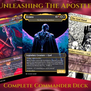 Custom Femto Tribal Demon/Apostle MTG Deck – Unique Proxy Cards