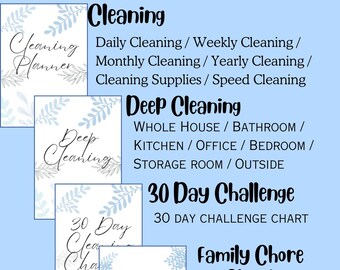 Organiseer je schoonmaakroutine met deze handige planner