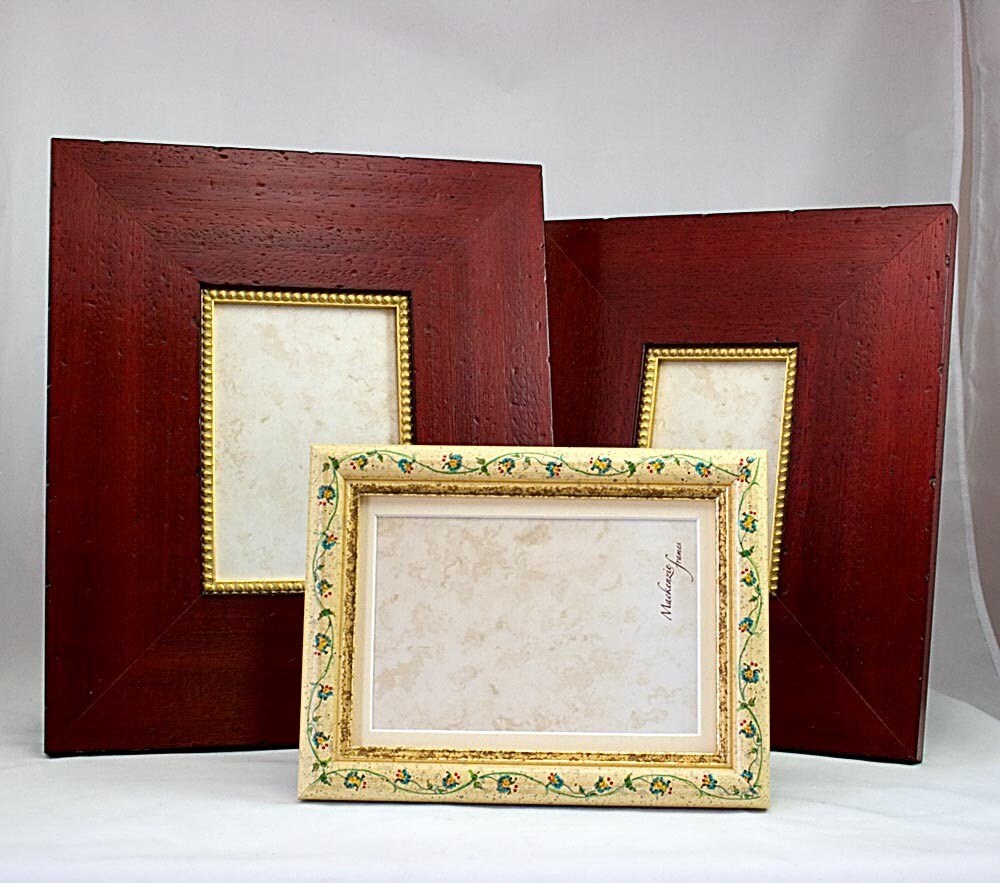 6 X 8 Pouces Jolie Fleuri Photo Cadre École Portraits/Mariage/Famille Photos 6 Photo