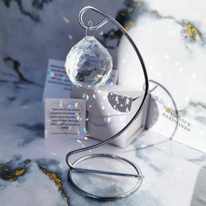 Pet Loss Sympathy Gift, Pet bereavement, Crystal Ball Rainbow,  Dog Pet Loss Memorial Daily Remembrance Dog Cat