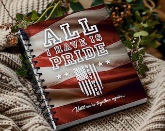 Navy Wife Spiral Journal: Military Spouse Pride, Deployment Gift