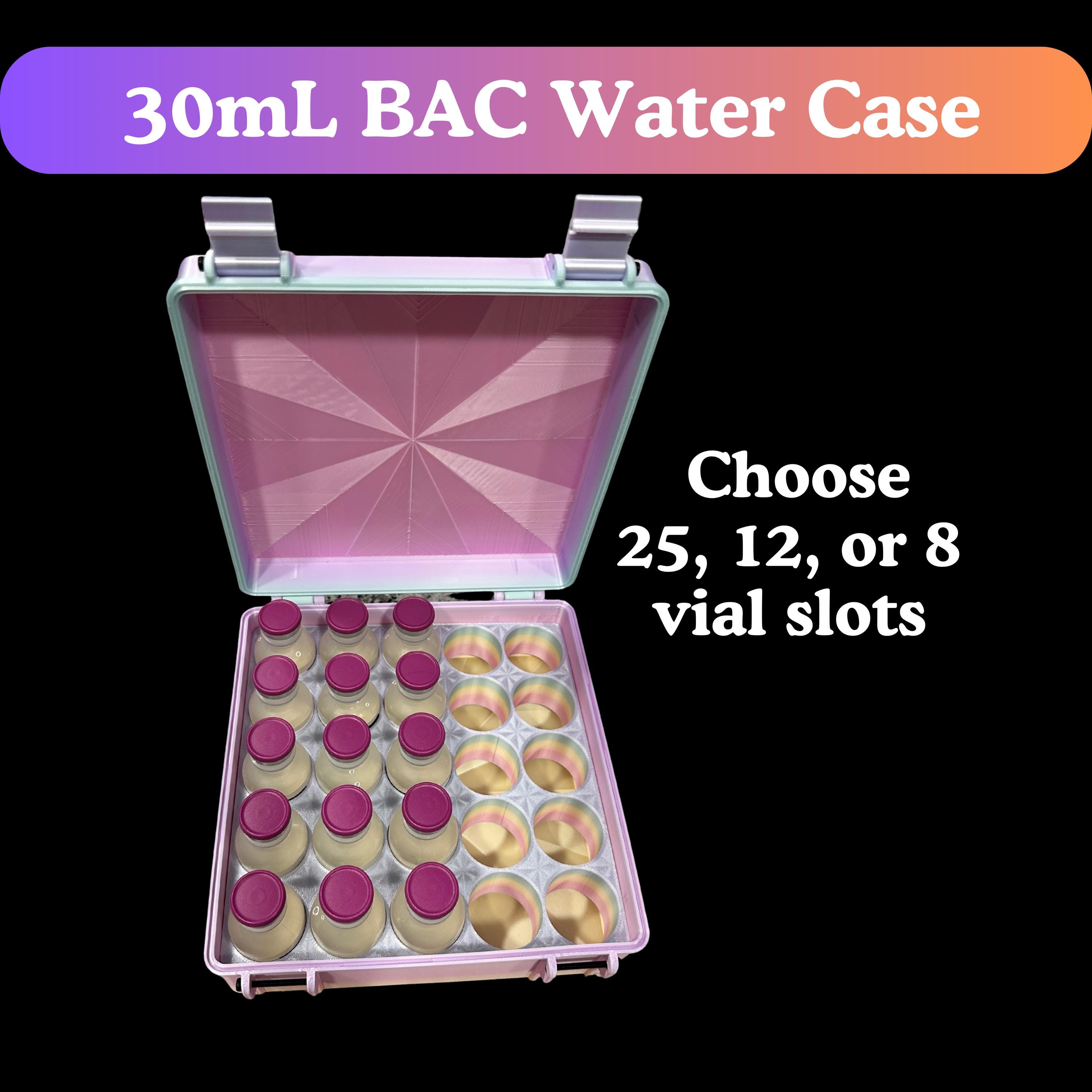 bac water case 2-3mL 10 Vial Case and Bac Water Spot – PEPTIDECASES.COM