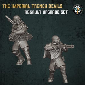 Trench Devil Assault Upgrade Set (5 models) - Quartermaster3D