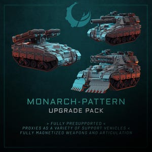 Monarch-Pattern Upgrade Pack- Artillery Tank - Heavy artillery