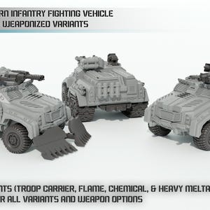 Barghest Pattern Infantry Fighting Vehicle - Transport Support Vehicle