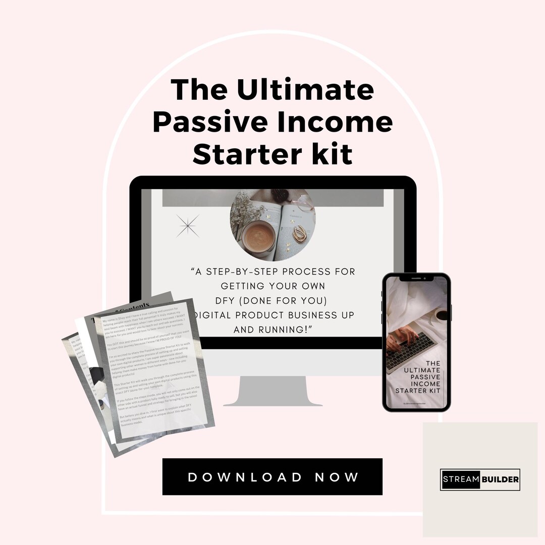 The Ultimate Digital Marketing Playbook Passive DFY Income Starter Kit ...