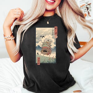 Howl's Moving Castle T-Shirt: Studio Ghibli Anime Tee image 5