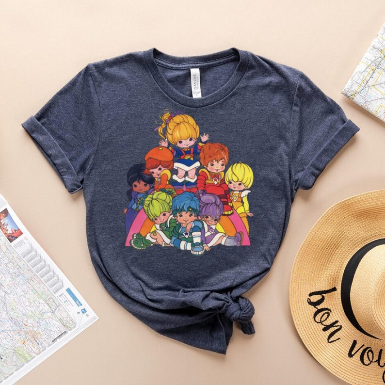 Rainbow Brite 80s Cartoon Shirt: Retro Nostalgia Tee image 5