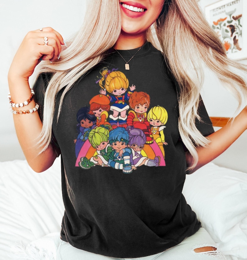 Rainbow Brite 80s Cartoon Shirt: Retro Nostalgia Tee image 3