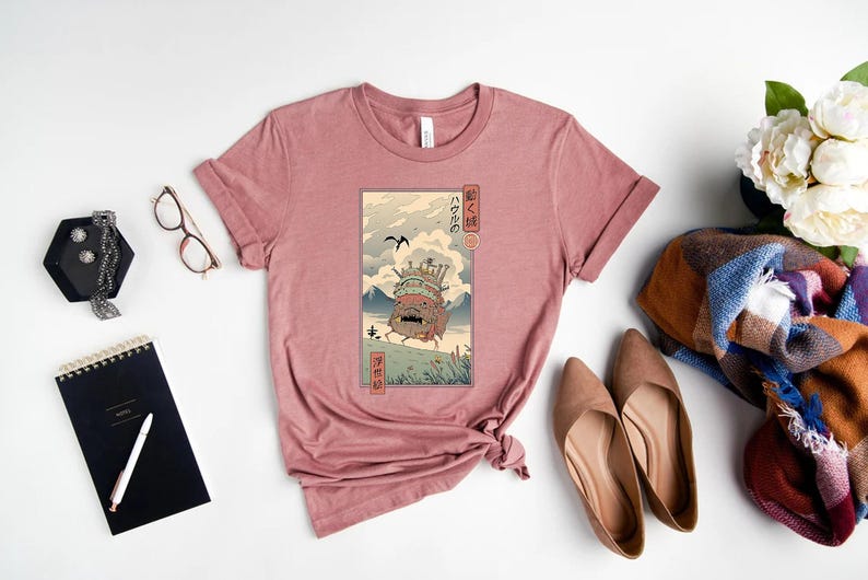 Howl's Moving Castle T-Shirt: Studio Ghibli Anime Tee image 6