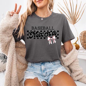 Retro Checkered Baseball Mama Png, Baseball Coquette Png, Baseball Png, Baseball Bow Png, Baseball Mom Png, Baseball Sublimation Design