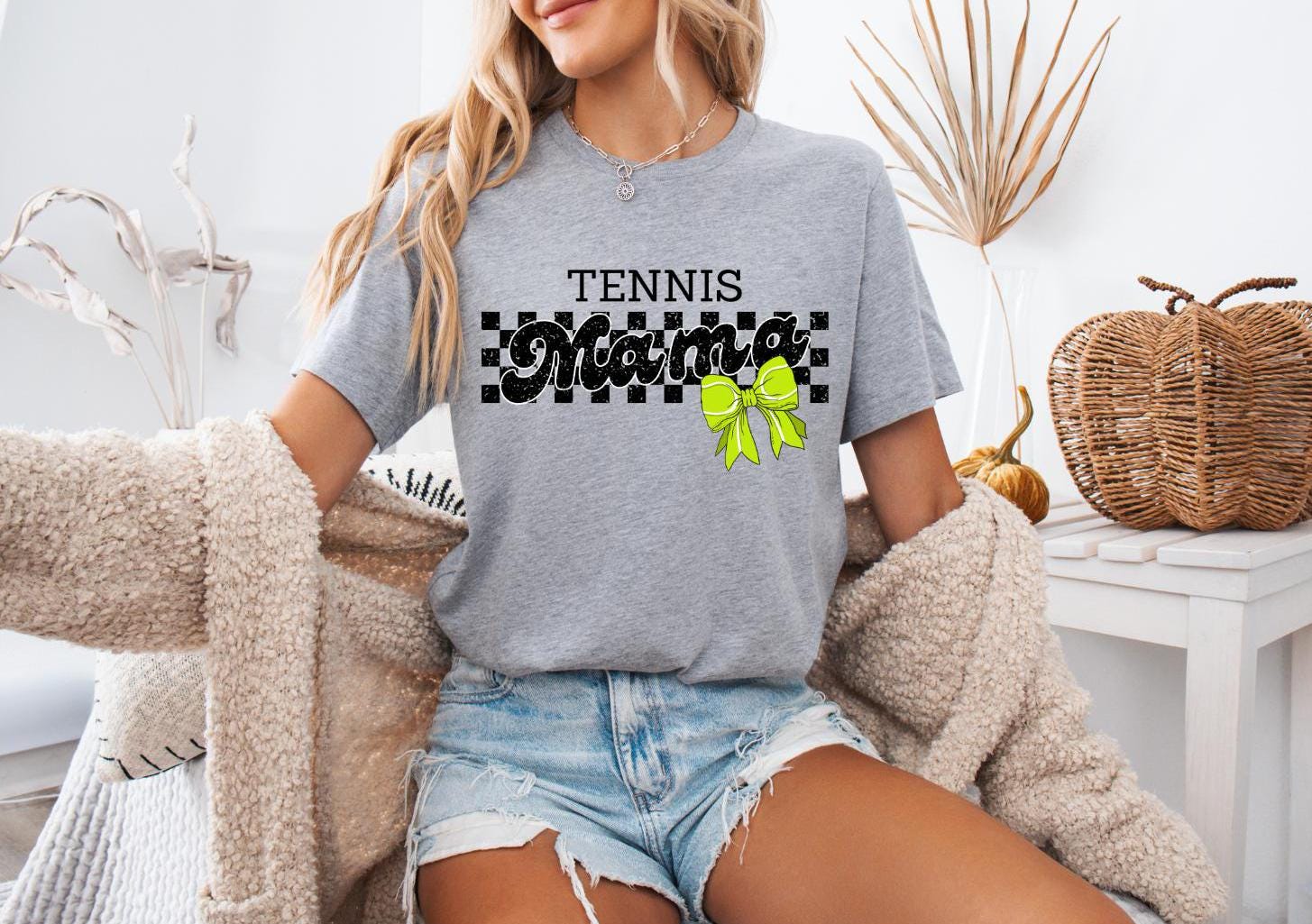 Retro Checkered Tennis Mama Png, Tennis Coquette Png, Tennis Png, Tennis Bow Png, Tennis Mom Png, Game Day Soccer, Tennis Sublimation Design
