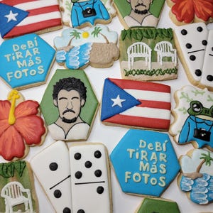 Bad Bunny cookies, Debi tirar mas fotos