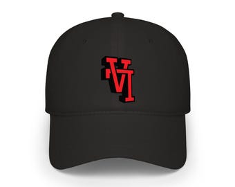 Inverted 3D LA Logo Low Profile Baseball Cap | Cotton Twill | Upside Down