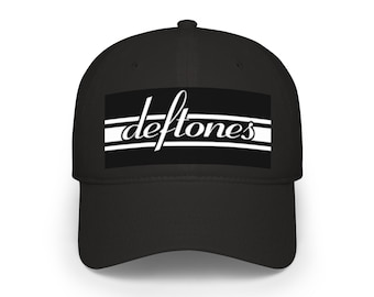 Deftones Logo Low Profile Baseball Cap | Band Hat