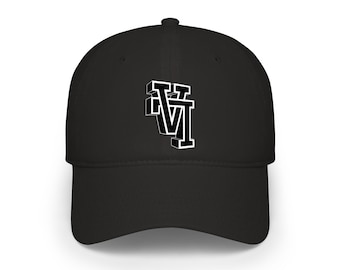 Inverted 3D LA Logo Baseball Cap | Low Profile Cotton Twill Hat