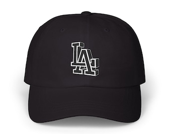 3D LA Logo Classic Dad Cap | Baseball Cap, Low Profile