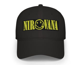 Nirvana Logo Baseball Cap | Low Profile Rock Band Hat