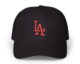 3D LA Logo Classic Dad Cap | Baseball Cap, Low Profile