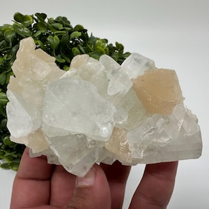 STUNNING Transparent Apophyllite,Stilbite Chalcedony,natural,collection minerals specimen,India Minerals,Crystal,Stone Minerals Specimens