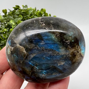 Natural LABRADORITE SLAB, Polished Labradorite Slice, Wholesale Raw Labradorite Stone,Multifire Labradorite Crystal Decor Slab Crystal Grid