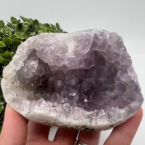 Ästhetischer DUNKLER Amethyst-Cluster aus Indien, Naturstein, Sammlungsmineral, Geschenk, Wohnkulturstein, Amethyst-Geode-Cluster, Mineralien, Amethys