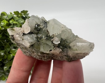 Stunning ,Epidote with Quartz from Hakkari Turkey,Rainbow EPIDOTE,Mineral,Collection,Collection’s,GIFT,Epidote Crystal,Epidote from Turkey,
