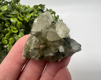 Stunning ,Epidote with Quartz from Hakkari Turkey,Rainbow EPIDOTE,Mineral,Collection,Collection’s,GIFT,Epidote Crystal,Epidote from Turkey,