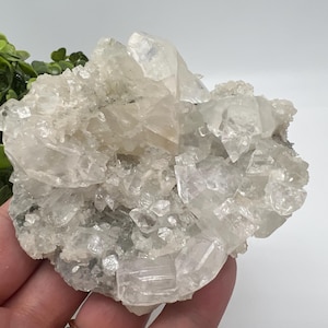 STUNNING Transparent Apophyllite on Chalcedony,natural,collection minerals specimen,India Minerals,Crystal, Stone Minerals Specimens India