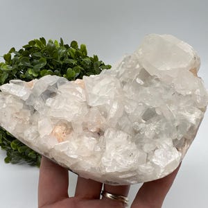 STUNNING Transparent Apophyllite,Stilbite Chalcedony,natural,collection minerals specimen,India Minerals,Crystal,Stone Minerals Specimens