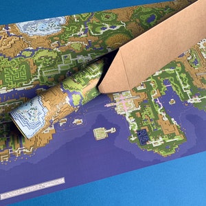 POKEMON MEGA MAP: Johto and Kanto Extended Gold/Silver era overworld map A2 double-sided poster image 8