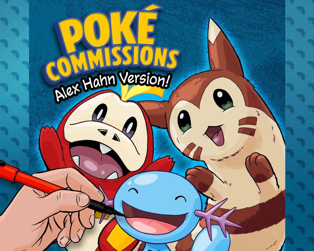 DIGITAL POKEMON COMMISSIONS! Custom Artwork of Your Favourite Pokémon ...