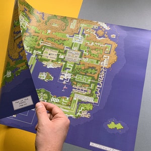 POKEMON MEGA MAP: Johto and Kanto Extended Gold/Silver era overworld map A2 double-sided poster image 4