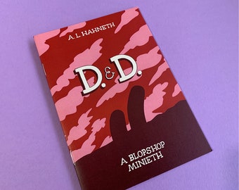 D. & D. – A6 Mini-comic by Alex Hahn (features wizards, dungeons and dragons ...and dongs)