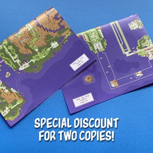 POKEMON MEGA MAP: Johto and Kanto Extended Gold/Silver era overworld map A2 double-sided poster Two Posters