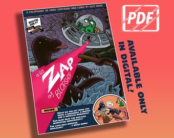 EXCLUSIVE DIGITAL COMIC Anthology – A Li'l Zap of BlopShop! (Pdf collection of Alex Hahn's early comics)